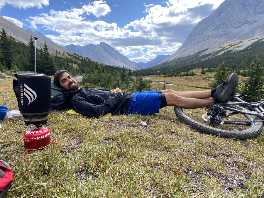 Coffee break bikepacking to Tombstone, Kananaskis